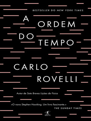 cover image of A Ordem do Tempo